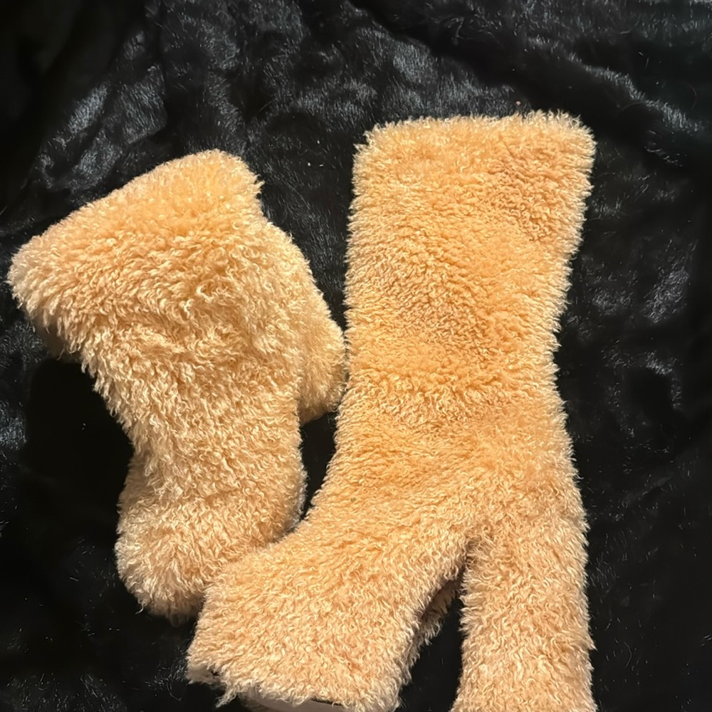 Brinkley boots fur orange